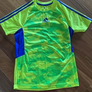 Adidas set climalite boys tee & shorts Size L